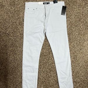 White skinny jeans 34 x 32